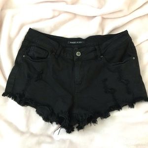A pair of angel kiss shorts